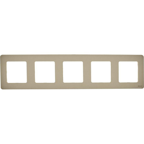 Рамка 5-м Inspiria шампань IEK 673978