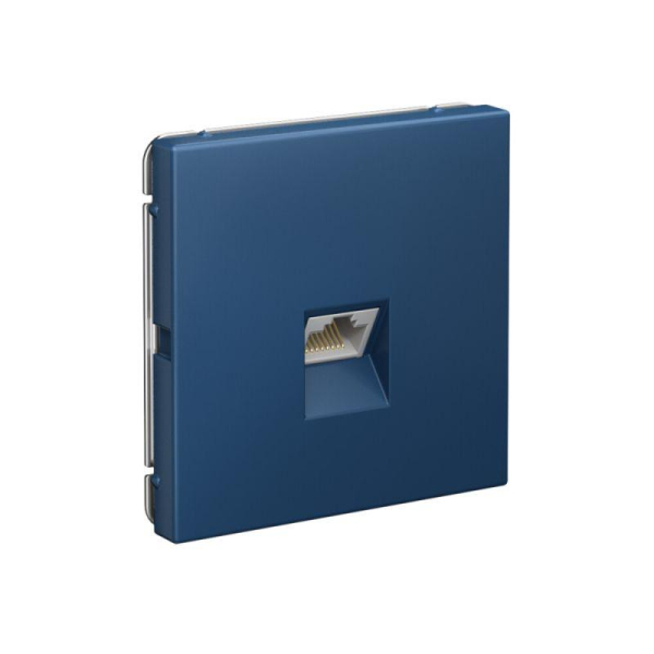 Розетка компьютерная ArtGallery RJ45 кат.5E механизм аквамарин SE GAL001183