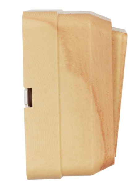 Выключатель 1-кл. ОП Октава 10А IP20 ВС20-1-1-ОС с индикацией сосна GENERICA EVO11-K03-10-DC