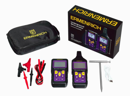 Детектор подземных проводов Ping SM150 фиолет. Ermenrich 84550