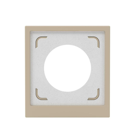 Рамка 1-м KANT IP44 ванильн. марципан DKC 7015942