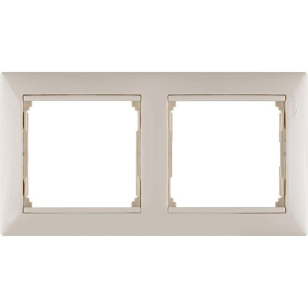 Рамка 2-м Valena горизонт. сл. кость IEK 774352