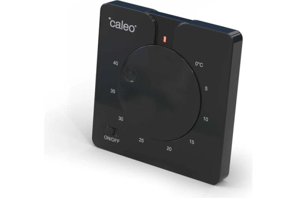 Терморегулятор C430 black встраиваемый аналоговый 3.5кВт CALEO 0К-00000791