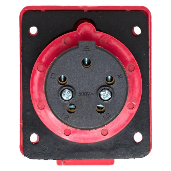 Розетка скрыт. уст. 16А 380В 3P+РЕ+N IP44 (415) EKF ps-415-16-380