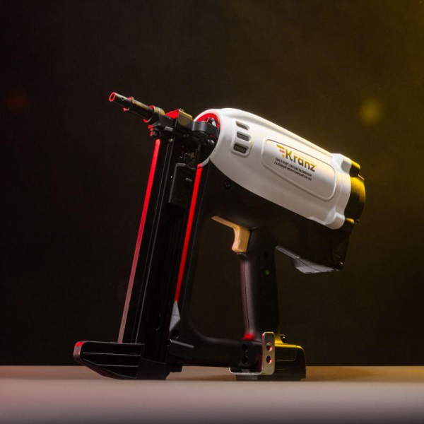 Пистолет монтажный газовый гвоздезабивной GN100 100Дж длина гвоздей 15-40мм d2.7-3мм KRANZ KR-16-1655