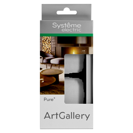 Рамка 2-м ArtGallery Pure органич. стекло алюм. SE GAL320302