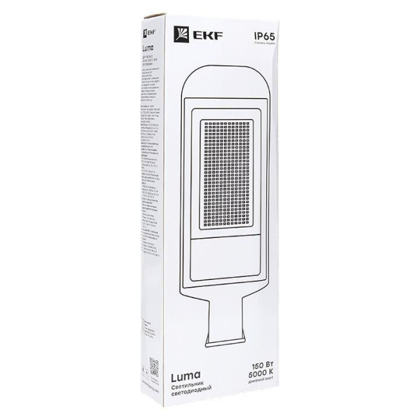 Светильник светодиодный ДКУ-8004-Д 150Вт 5000К IP65 консольный PROxima EKF SLL-8004-150-5000