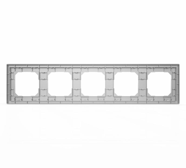 Рамка 5-м Pixel алюм. TOKOV ELECTRIC TKE-PX-RM5-C03
