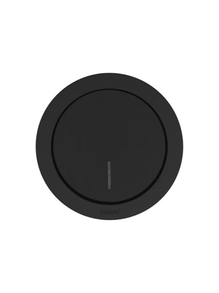 Выключатель 1-кл. СП OSEN 10А IP20 с подсветкой механизм черн. бархат LEZARD 743-4288-111