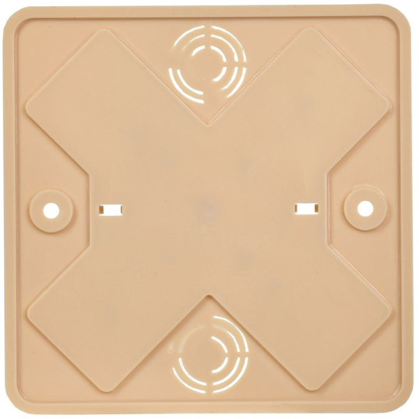 Коробка распаячная ОП 100х100х44 IP20 КМ41222-04 (6 клем. 6кв.мм) сосна IEK UKO10-100-100-044-K34