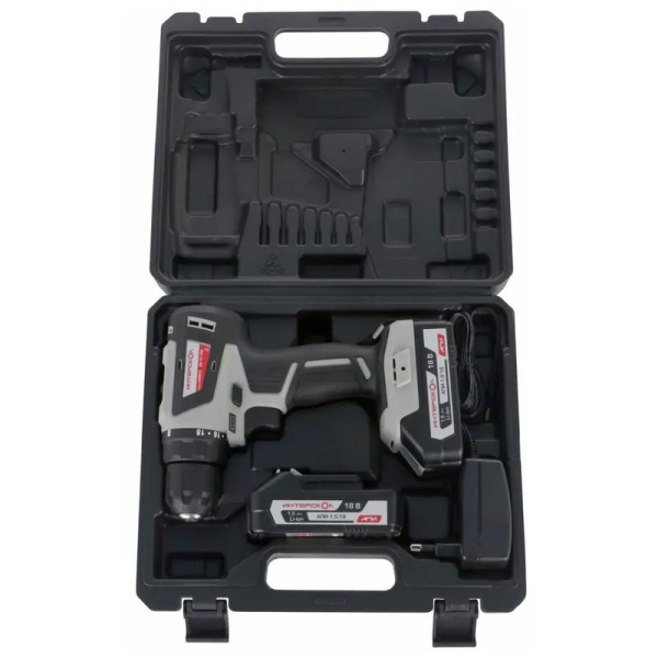 Дрель-шуруповерт аккумуляторная бесщеточн. ДА-10/18В 42 МиниМАКС Li-ion АПИ (кейс 2 аккум. 15А.ч ЗУ) ИНТЕРСКОЛ 709.1.2.70