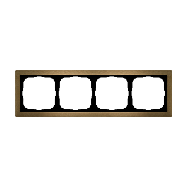 Рамка 4-м ArtGallery Pure метал. латунь SE GAL312204