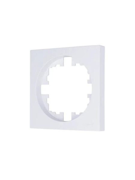 Рамка 1-м OSEN горизонт. квадрат бел. LEZARD 743-0200-146
