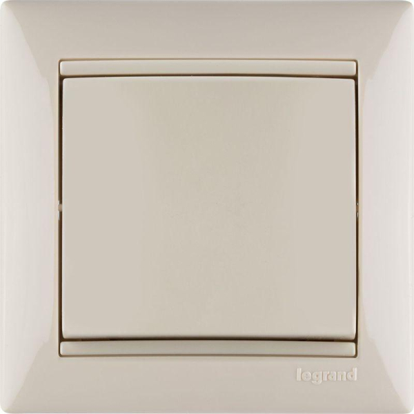 Переключатель проходной 1-кл. СП Valena 10А IP31 250В механизм сл. кость IEK 774306