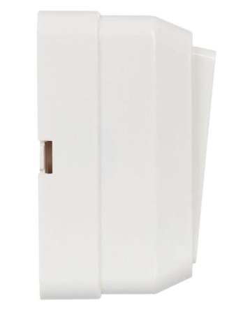 Выключатель 1-кл. ОП Октава 10А IP20 ВС20-1-0-ОБ 250В бел. GENERICA EVO10-K01-10-DC