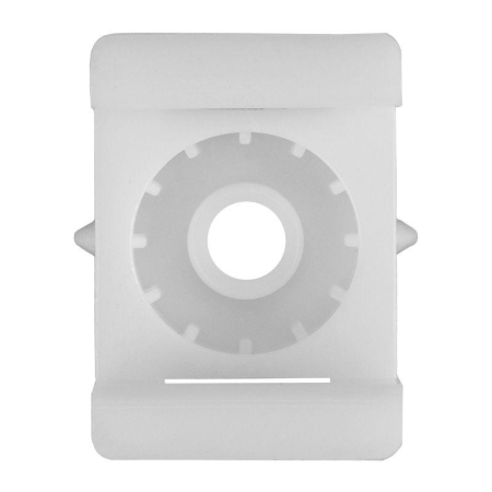 Площадка под стяжку для прямого монтажа 22х16мм бел. (уп.100шт) Rexant 07-2110