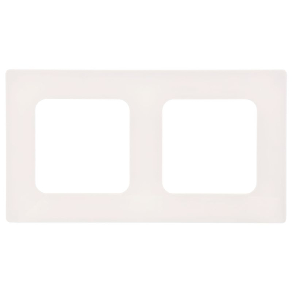 Рамка 2-м СП FLITE РУ-2-К-ФлБ бел. IEK FI-M22-32-20-K01