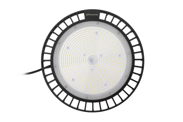 Светильник ДСП IB 11 S 200W M 840 BK LED Highbay 353х353х117мм 200Вт 4000К IP65 подвес черн. Русский Свет 16091123174