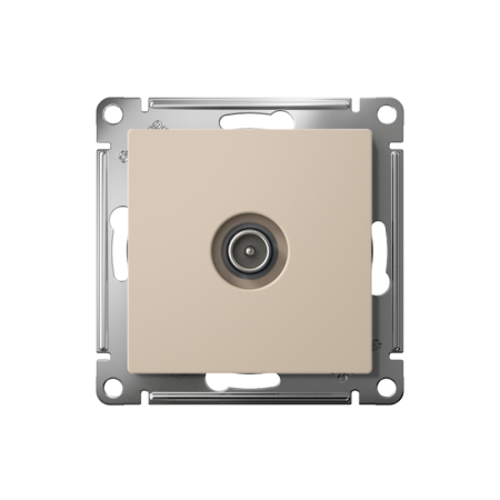 Розетка телевизионная оконечная TV AtlasDesign 1дБ механизм песочн. SE ATN001291