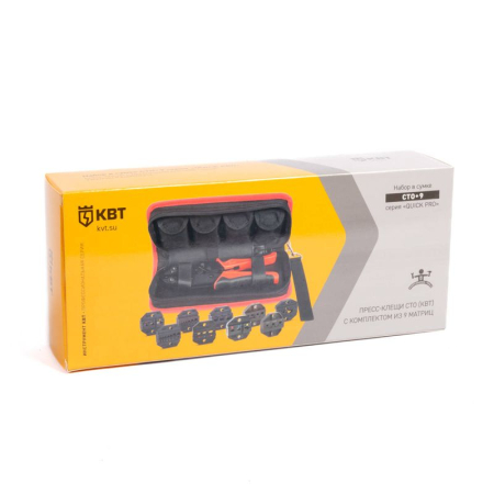 Набор в сумке СТО+9 серия QUICK PRO КВТ 90778