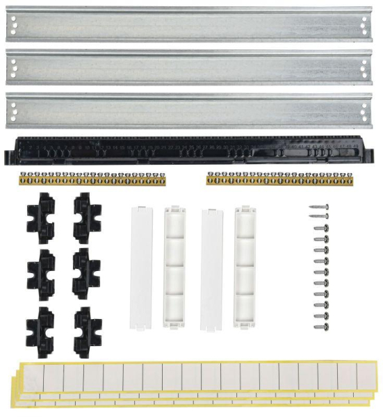 Корпус ЩРВ-П-36 TEKFOR IP41 бел. дверь пластик. IEK TF5-KP13-V-36-41-K01-K01