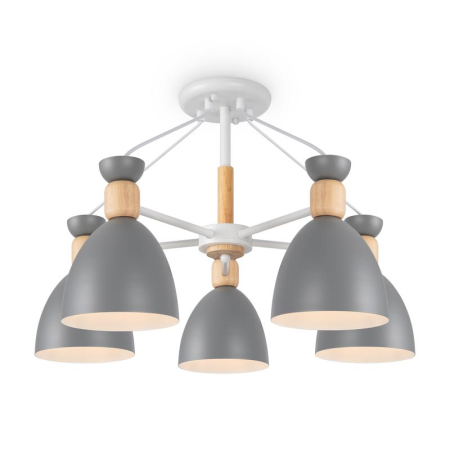 Светильник Delia 60Вт E27х5 IP20 потолочн. Freya FR5033CL-05W