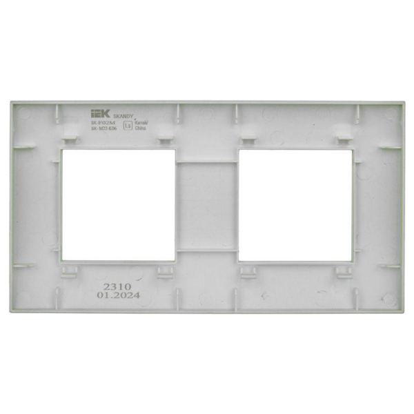 Рамка 2-м SKANDY SK-F02M мятный IEK SK-M22-K06