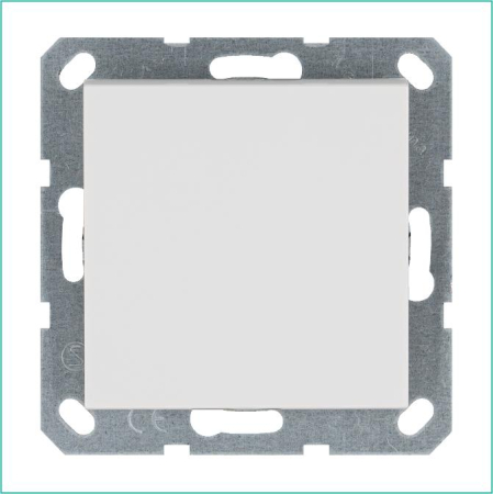 Выключатель 1-кл. 10А IP20 механизм бел. глянцевый Jasmart G3011W