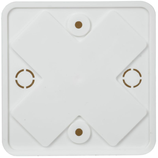 Коробка распаячная ОП КМ 75х75х28 бел. IEK UKO10-075-075-028-K01-E