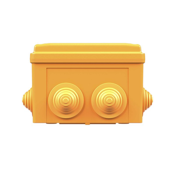 Коробка ответвительная FS 150х110х70мм IP55 4п 450В 32А 10кв.мм с кабельными вводами и клеммниками нерж. контакт пластик. DKC FSK21410