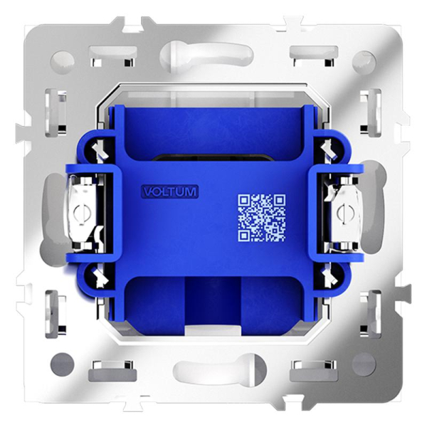 Вывод кабеля СП S70 механизм бел. матов. Voltum VLS080202