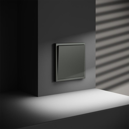 Переключатель перекрестный 1-кл. СП S70 механизм титан Voltum VLS010506