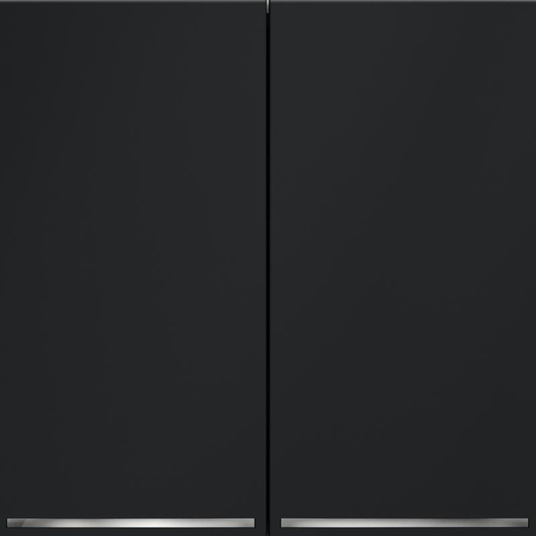 Выключатель 2-кл. СП S70 10А с подсветкой механизм графит Voltum VLS020207