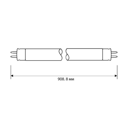 Лампа люминесцентная FT8-30W/5 30Вт T8 6500К G13 Camelion 3008