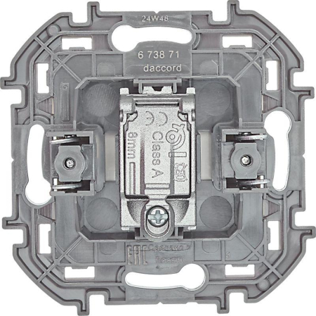 Розетка телевизионная оконечная TV Inspiria 10дБ 5-862мГц механизм сл. кость IEK 673871