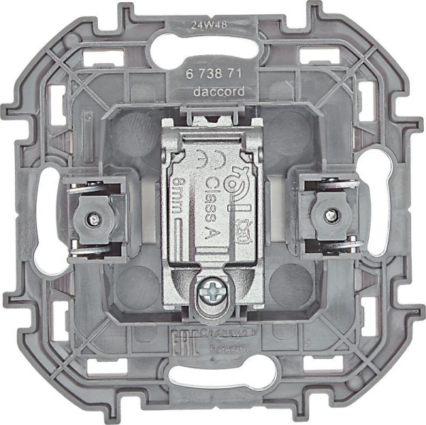 Розетка телевизионная оконечная TV Inspiria 10дБ 5-862мГц механизм сл. кость IEK 673871
