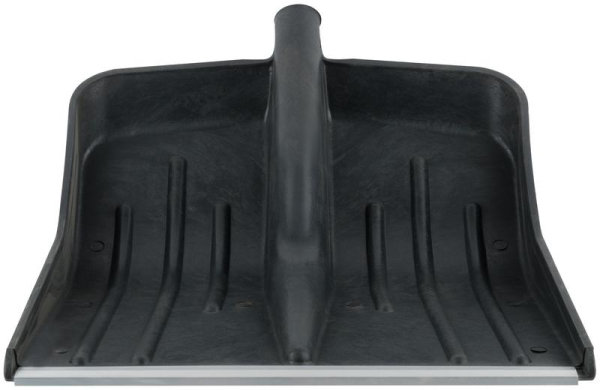 Лопата для уборки снега большая 420х420мм без черенка пластик. 68100