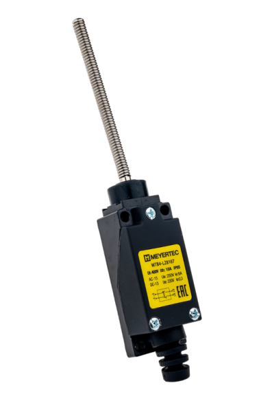 Выключатель концевой 6 A NO+NC IP65 пружинный на отклонение MTB4-LZ8167 ОВЕН 51729