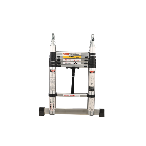 Лестница-стремянка телескопическая 1.9-3.85м (20103) SHTOK 376556