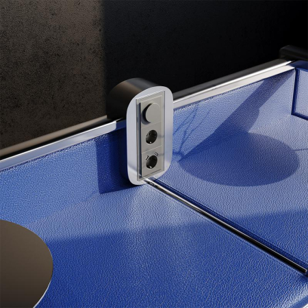 Рамка 3-м S70 стеклян. титан Voltum VLS110306