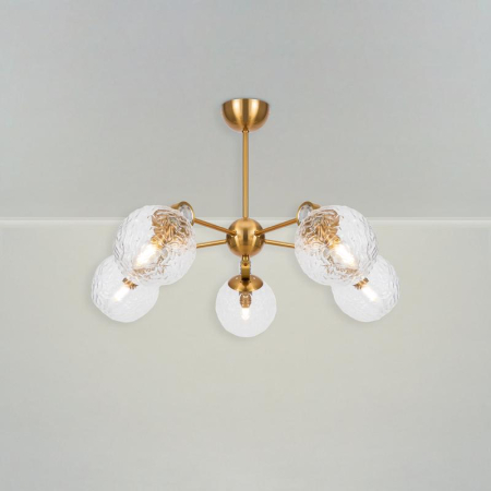 Светильник Mellow 40Вт E14х5 IP20 подвесной Freya FR5264PL-05BS