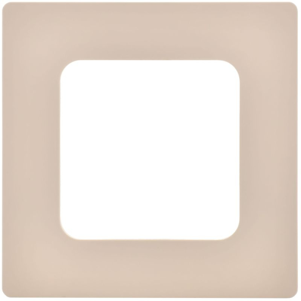 Рамка 1-м СП FLITE РУ-1-К-ФлЛ льняной IEK FI-M12-32-20-K88