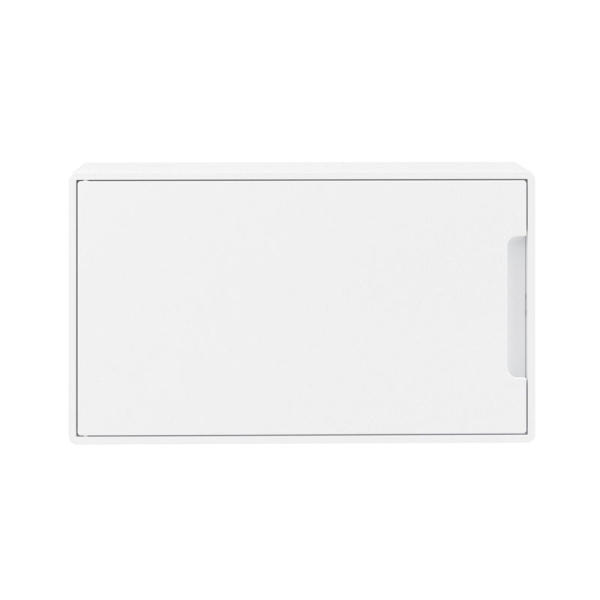 Щиток настенный Фрейм (FRAME) 18мод. с бел. дверцей с 2 шинами PEN на 8 и 10 отверст. бел. DKC F18W1WW