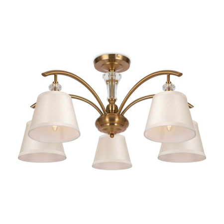 Светильник Zingy 40Вт E14х5 IP20 подвесной Freya FR5267PL-05BS