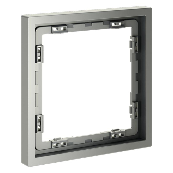 Рамка 1-м S70 пластик. сталь Voltum VLS100105