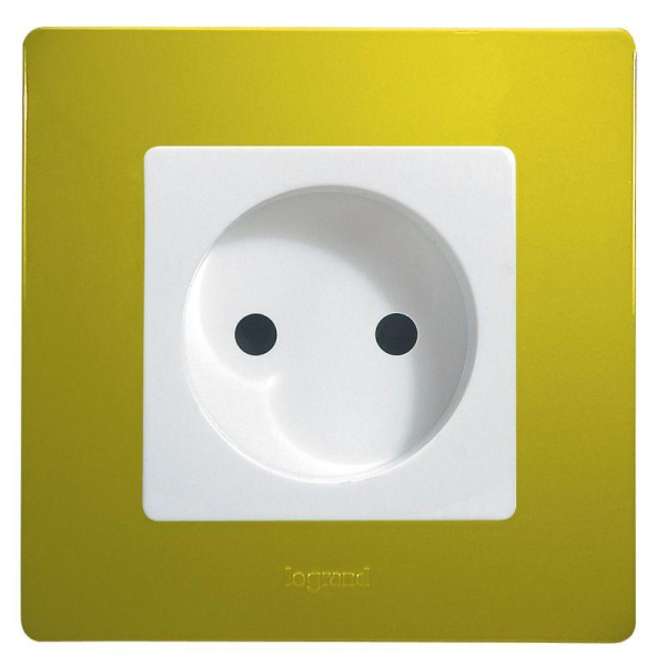 Рамка 1-м Etika зел. папоротник IEK 672541