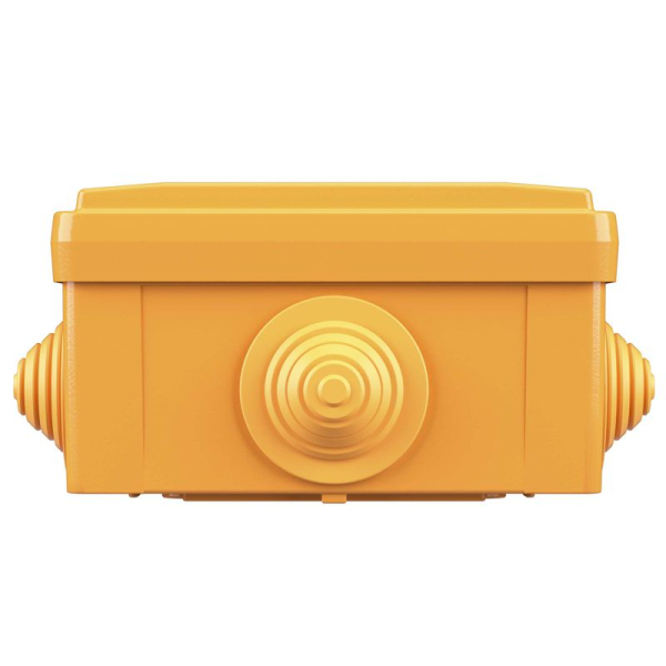 Коробка ответвительная FS 100х100х50мм IP55 5п 450В 20А 10кв.мм с кабельными вводами и клеммниками пластик. DKC FSB11510