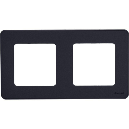 Рамка 2-м Inspiria антрацит IEK 673943