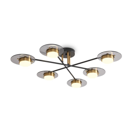 Светильник Moon 6х7Вт GX53 IP20 подвесной Freya FR5513PL-06BBZ